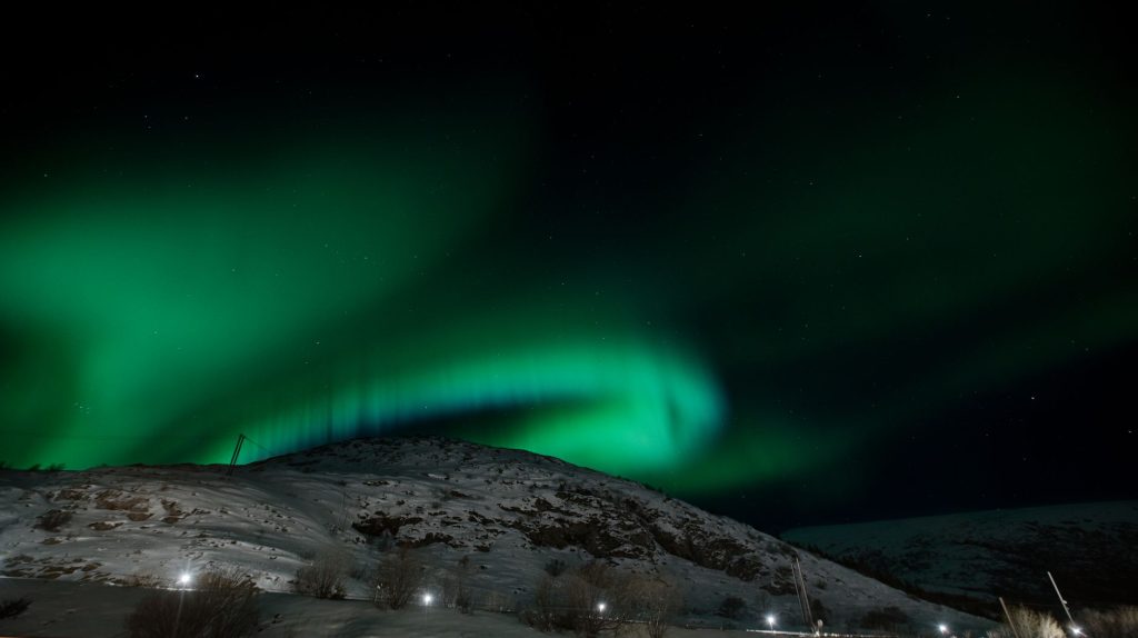 northern lights visibility